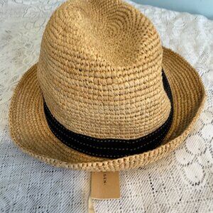 HALOGEN Hat - Natural - New with Tags - One Size